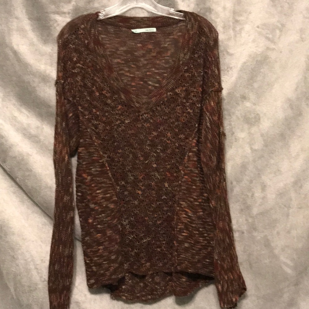 Maurice’s Crocheted V-Neck Sweater
